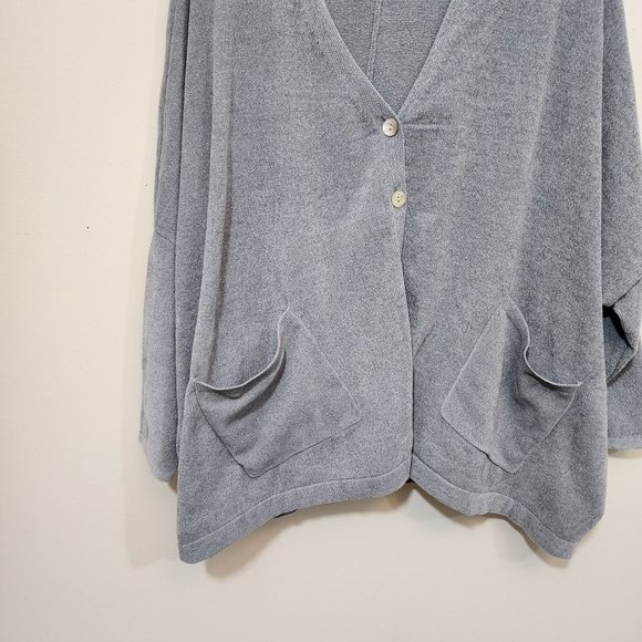 Barefoot dreams NWOT cozy chic lite super soft button front cardigan size 1X - Picture 4 of 8
